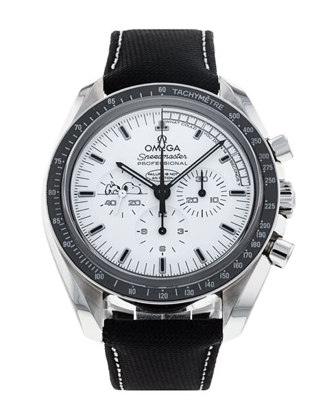 omega speedmaster snoopy white